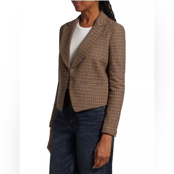 rag & bone Elle Houndstooth Blazer size 0 - Picture 3 of 14